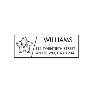 Star   Self-Inking Return Address Stamp