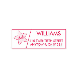 Star   Self-Inking Return Address Stamp