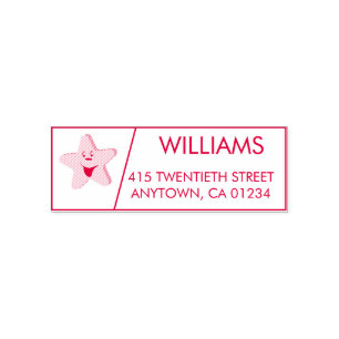 Star   Self-Inking Return Address Stamp