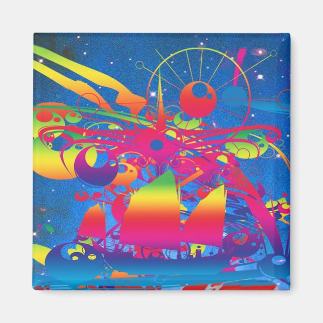 Star Ship Magnet (Front)