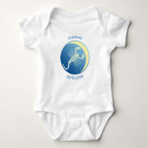 Star Sign Baby Vest Scorpio