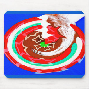 Star space travel mouse pad