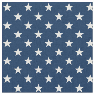 Star-Spangled 1/2" Stars Blue USA Fabric