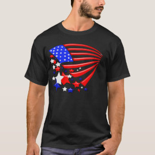 Star Spangled Banner America Flag t-shirt