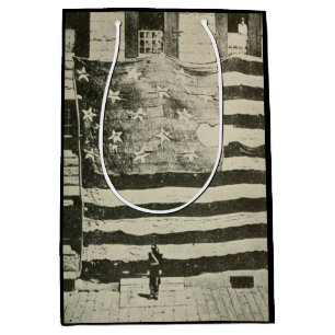 Star Spangled Banner: American Flag on Display Medium Gift Bag