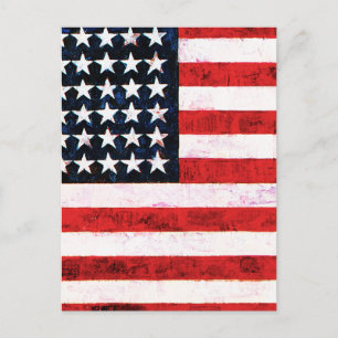 Star Spangled Banner - American Flag Postcard
