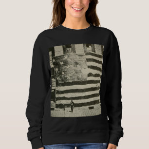 Star Spangled Banner American Military Battle Flag Sweatshirt