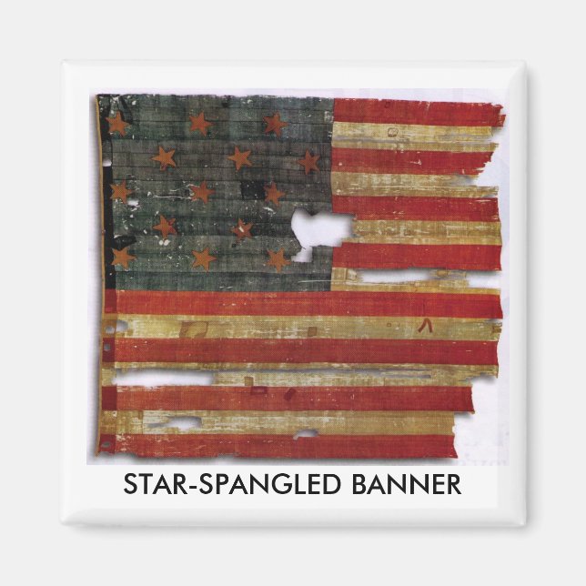 STAR-SPANGLED BANNER MAGNET (Front)