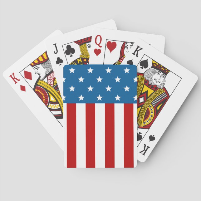 Star Spangled Banner  Playing Cards (Back)