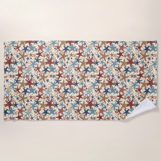 Star Spangled Beach Towel