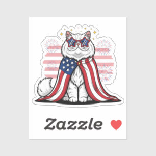 Star Spangled Cat – Patriotic 4th of July