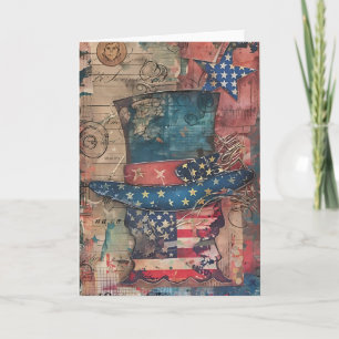 Star Spangled Crown Card