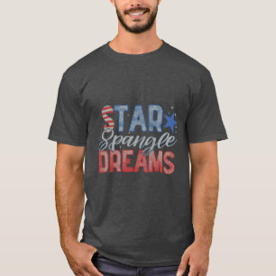 Star-Spangled Dreams: Patriotic T-Shirt Design