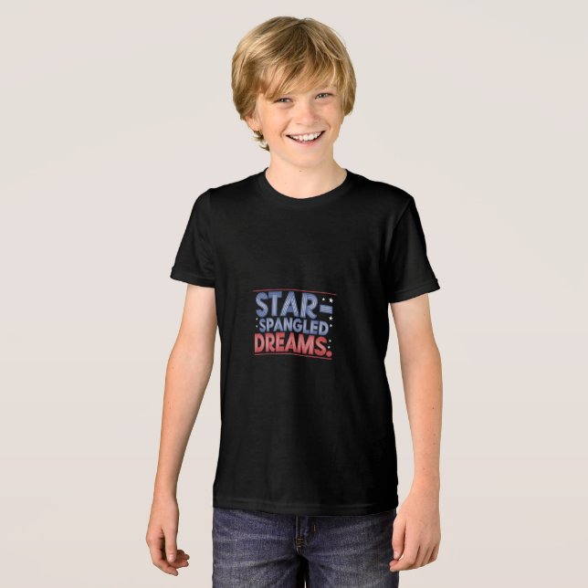 Star-Spangled Dreams Tri-Blend Shirt (Front Full)