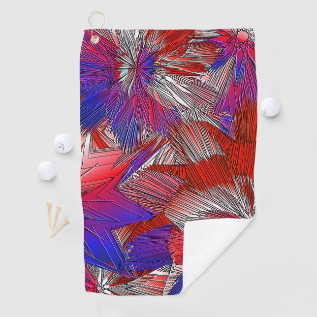 Star Spangled Golf Towel (InSitu)