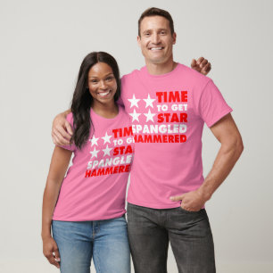 STAR SPANGLED HAMMERED T-Shirt