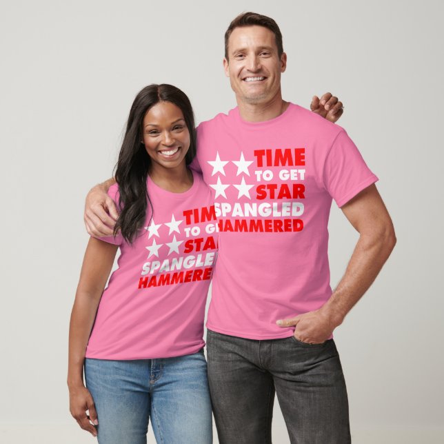 STAR SPANGLED HAMMERED T-Shirt (Unisex)