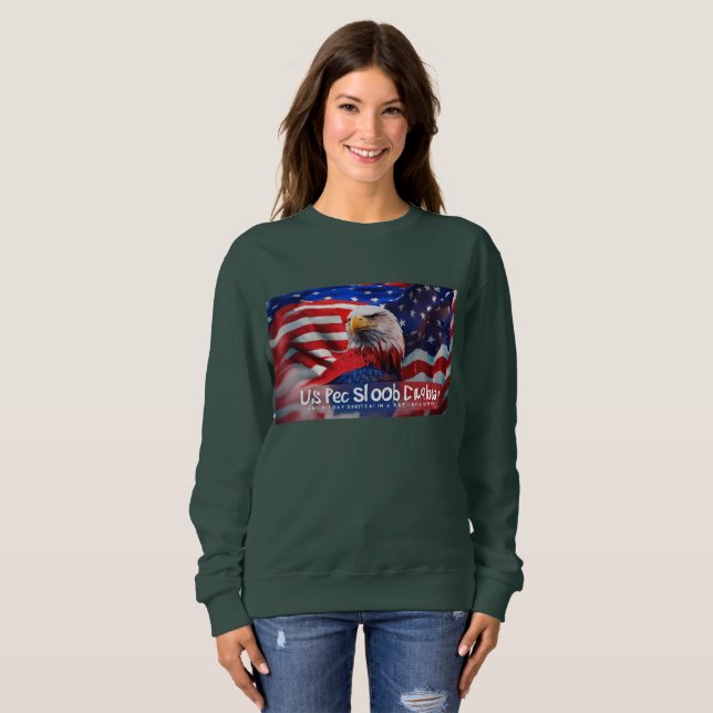 Star Spangled style Sweatshirt (Front Full)