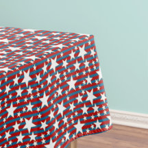 Star Spangled Tablecloth