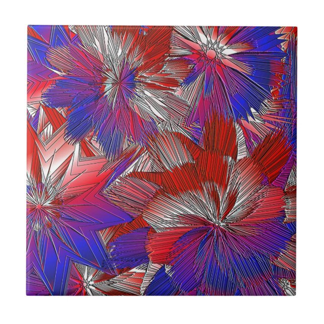 Star Spangled Tile (Front)