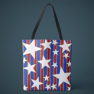 Star-Spangled Tote Bag