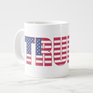 Star Spangled "Trump" Large Coffee Mug