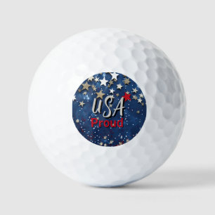 Star Spangled USA Proud Golf Balls