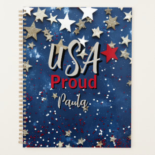 Star Spangled USA Proud Planner