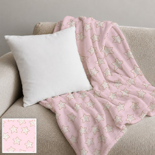 Star Sprinkle Cookies Fleece Blanket