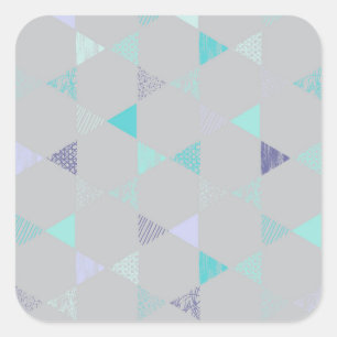 Star Square Sticker
