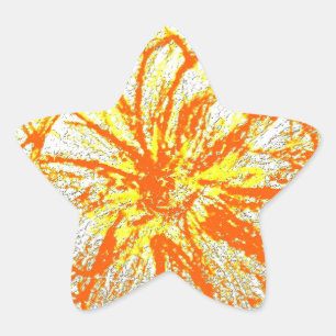 Star Stickers yellow Gerbera