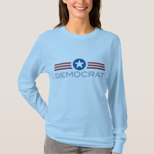 Star Stripes Democrat T-shirt
