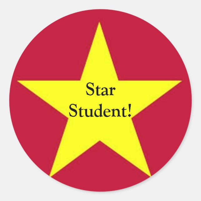 Star Student Sticker (Front)