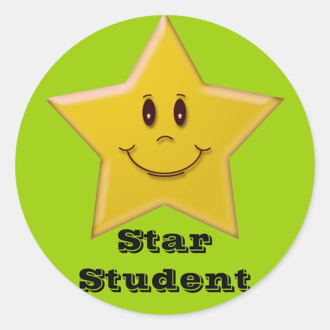 Star Student Sticker (Front)