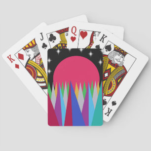 Star Sunset Playing Cards