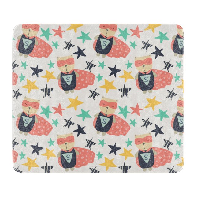Star Super Hero Cutting Board (Front)