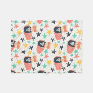 Star Super Hero Fleece Blanket