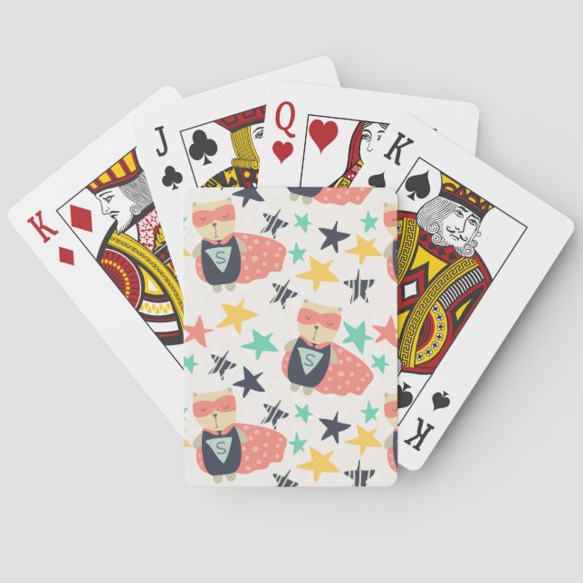 Star Super Hero Playing Cards (Back)