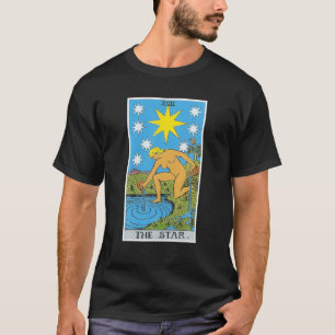 Star Tarot Card Occult Beliefs Divination Magic T-Shirt