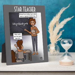 Star Teacher Plaque