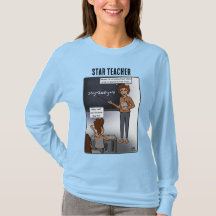 Star Teacher Women's Long Sleeved T-Shirt
