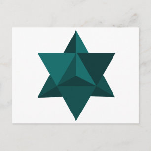 Star Tetrahedron Postcard