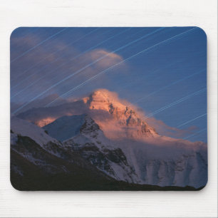 Star Trail   Mt. Everest Tibet, China Mouse Pad
