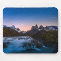 Star Trails Over Torres Del Paine