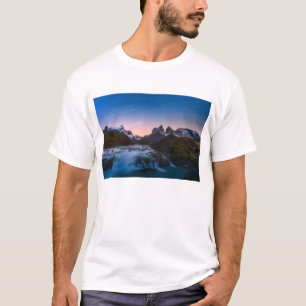 Star Trails Over Torres Del Paine T-Shirt