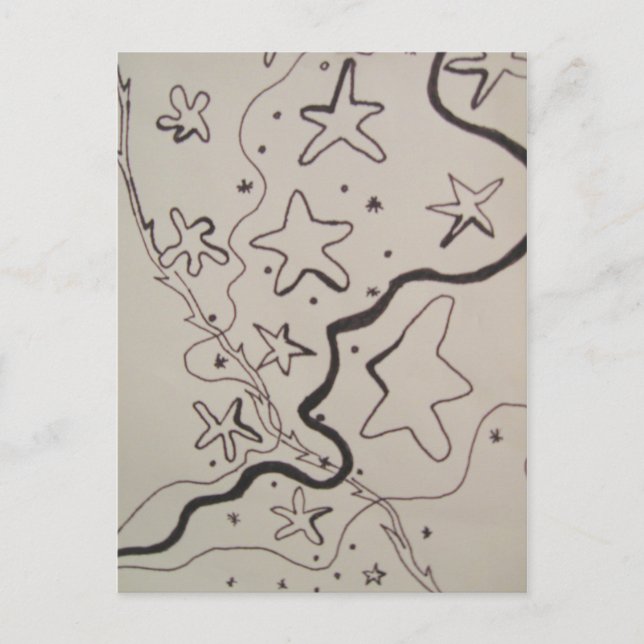 Star Trails Postcard (Front)