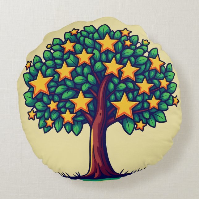 star tree pillow cushion (Back)