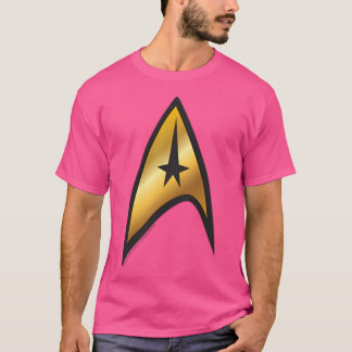 Star Trek The Original Series Gold Command Pocket  T-Shirt