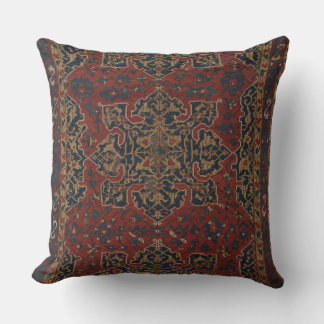 Star Ushak Carpet Design Cushion