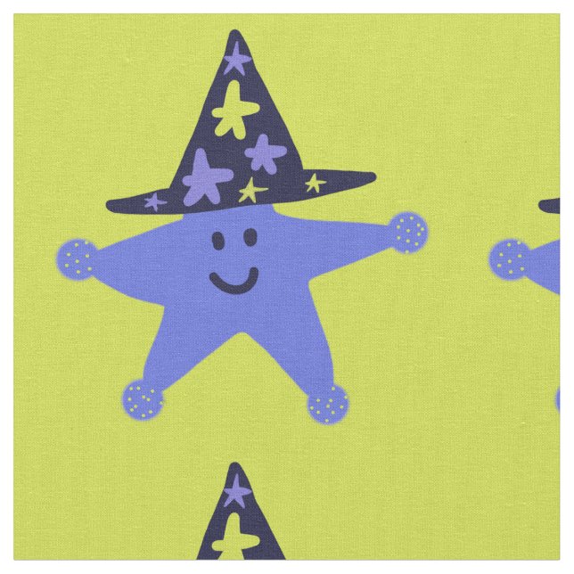 Star wearing a hat fabric (Close Up)